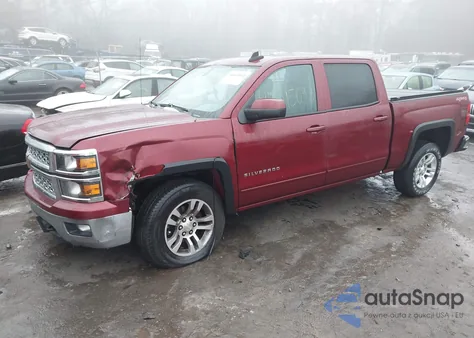 2015 Chevrolet Silverado 1500 1Lt from USA, damaged, VIN 3GCUKRECXFG287824